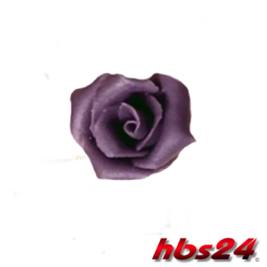 Marzipan Rosen mittelgross violett 24 St. - hbs24