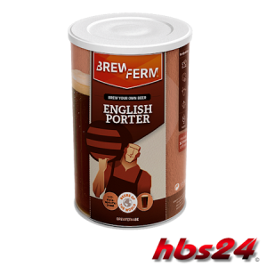 English Porter flüssiges Braupaket für 12 L bei 7,1 Vol.% hbs24