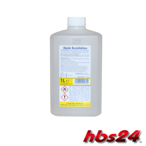Dr. Becher Hände Desinfektion - 1 Liter - Flasche by hbs24