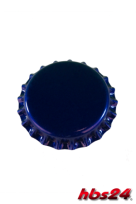 Kronenkorken blau 26 mm - hbs24