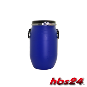 Universal Kunststoff Fass blau 30 Liter hbs24